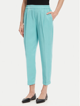 United Colors Of Benetton United Colors Of Benetton Παντελόνι υφασμάτινο 4Y09DF079 Πράσινο Regular Fit