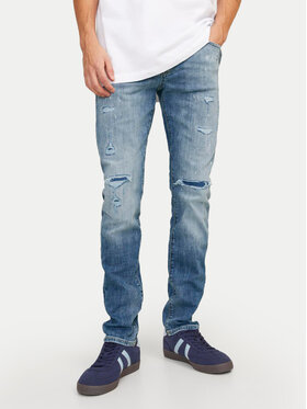 Jack & Jones Jack & Jones Jeansy Glenn 12253296 Modrá Slim Fit