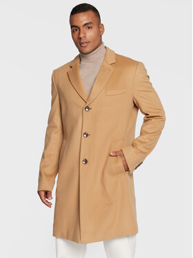 Boss Boss Manteau en laine H-Hyde 50479756 Beige Slim Fit