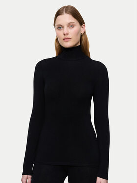 Triumph Triumph Поло Bauty Layers 10225074 Черен Slim Fit
