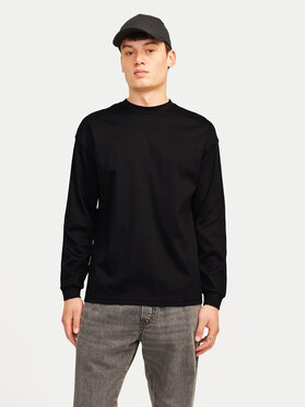 Jack&Jones Jack&Jones Longsleeve Urban Edge 12256422 Czarny Loose Fit