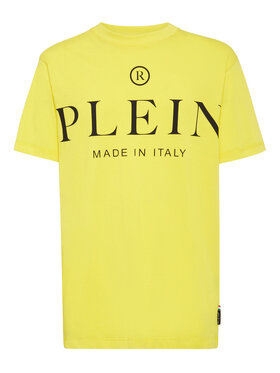 PHILIPP PLEIN PHILIPP PLEIN T-shirt 781 Giallo Regular Fit