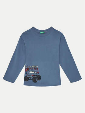 Maglie a maniche lunghe per bambini United Colors Of Benetton MODIVO.IT collezione autunno inverno 2024 2025