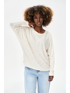 blue shadow blue shadow Bluzka Dazi Écru Regular Fit