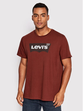 Levi's® Levi's® T-shirt Graphic Crewneck 22491-0476 Tamnocrvena Regular Fit