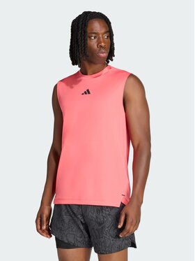 adidas adidas Koszulka techniczna 159050 Różowy Slim Fit
