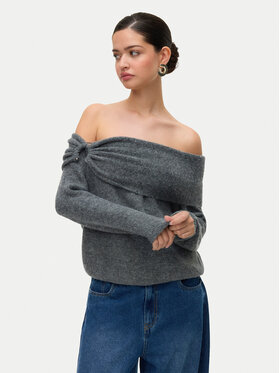 Vero Moda Vero Moda Пуловер Lovely 10336698 Сив Regular Fit