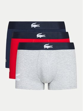 Lacoste Lacoste Set 3 perechi de boxeri 5H1803 Colorat