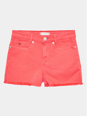 Tommy Hilfiger Tommy Hilfiger Džínsové šortky Harper KG0KG07242 D Ružová Regular Fit