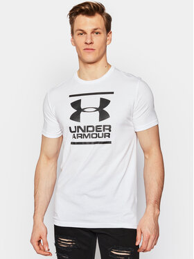 Under Armour Under Armour Funkční tričko Ua Gl Foundation 1326849 Bílá Loose Fit