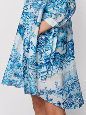 BOSS Boss Sommerkleid Difloru 50454550 Blau Oversize