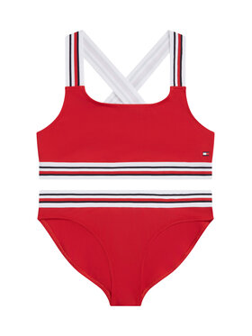 Tommy Hilfiger Tommy Hilfiger Strój kąpielowy UG0UG00823 Czerwony