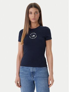 Tommy Jeans Tommy Jeans Комплект тениски DW0DW23004 Цветен Slim Fit