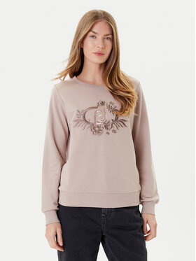 Liu Jo Sport Liu Jo Sport Felpa TF5097 FS090 Beige Regular Fit