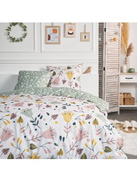 MIAhome MIAhome Komplet pościeli 220x240 cm FALAIN Biały