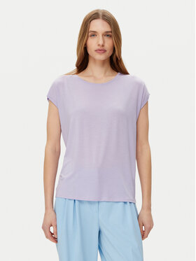 Vero Moda Vero Moda T-Shirt Ava 10284468 Fioletowy Regular Fit