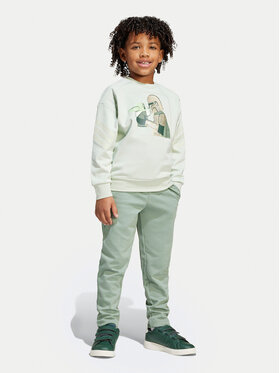 adidas adidas Tuta Star Wars The Mandalorian™ JF3651 Verde Regular Fit