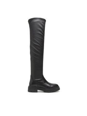 Geox Geox Cizme lungi muschetar D Iridea H D16HRH 0KB43 C9999 Negru
