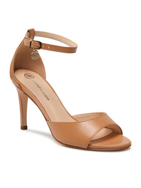Solo Femme Solo Femme Sandály 38939-31 Hnědá