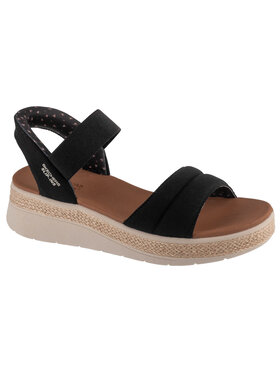 Skechers Skechers Sandały Skechers Slip-Ins: BOBS Sun Ray Czarny
