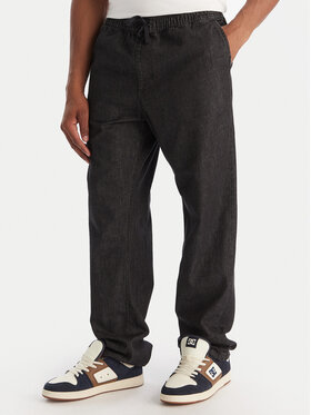 Quiksilver Quiksilver Džínsy Taxer EQYDP03494 Čierna Loose Fit