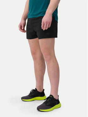4F 4F Sportske kratke hlače 4FWSS24TFSHM489 Crna Regular Fit