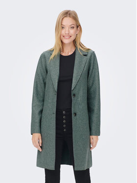 ONLY ONLY Cappotto di transizione 15213300 Verde Regular Fit