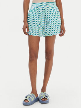 Seafolly Seafolly Šortky z materiálu Sorrento 55576-SH Zelená Regular Fit
