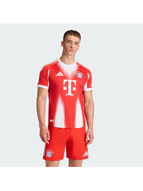 adidas adidas Koszulka techniczna FC Bayern Czerwony Slim Fit