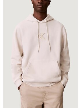 Calvin Klein Jeans Calvin Klein Jeans Felpa 350GSM FLEECE GIFT G Beige Casual Fit