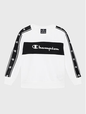 Champion Champion Majica dugih rukava 306328 Bijela Regular Fit
