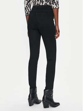 Morgan Jeans Hlače 242-PBLACK1 Črna Slim Fit