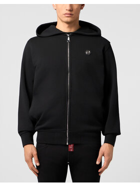 PHILIPP PLEIN PHILIPP PLEIN Mikina 29832 Černá Athletic Fit