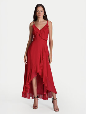 Swing Swing Abito da cocktail 5AI16200 Rosso Regular Fit