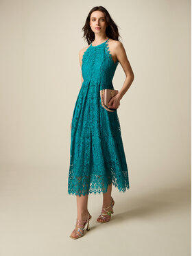 Oltre Oltre Abito da sera 7064R005054N015 Turchese Slim Fit