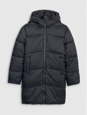 4F 4F Kurtka puchowa OUTERWEAR Czarny Regular Fit