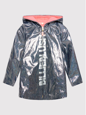 Billieblush Billieblush Płaszcz U16298 Srebrny Regular Fit