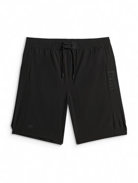 4F 4F Szorty kąpielowe BEACHWEAR Czarny Regular Fit