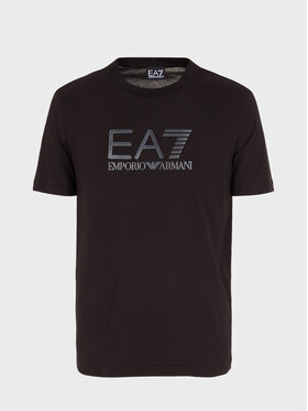EA7 Emporio Armani EA7 Emporio Armani Тишърт 6RPT71 PJM9Z 1200 Черен Regular Fit