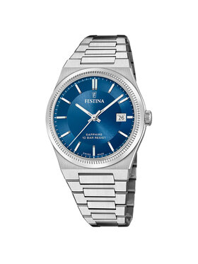 Festina Festina Zegarek F20034-2 Srebrny