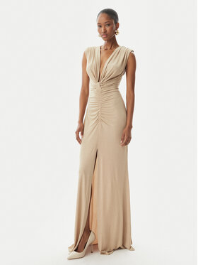 Rinascimento Rinascimento Abito da sera CFC0122483003 Oro Regular Fit