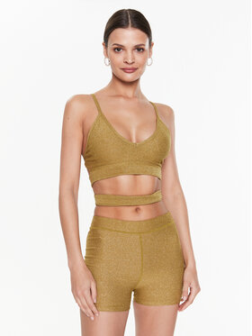 Guess Guess Top Sibyl W3GZ03 Z3740 Zielony Regular Fit