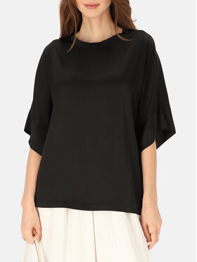 L’AF L’AF Bluzka Sheron Czarny Loose Fit