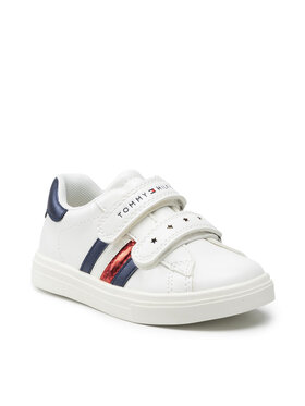 Tommy Hilfiger Tommy Hilfiger Sneakers Low Cut Velcro Shoe T1A4-31147-0621 S Alb