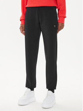 Guess Guess Παντελόνι φόρμας V4YB08 KCAY2 Μαύρο Regular Fit