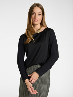 Elena Mirò Elena Mirò T-Shirt G057Z000708N033 Czarny Regular Fit