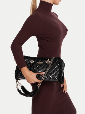 Guess Guess Дамска чанта Cristi HWTG81 39090 Черен