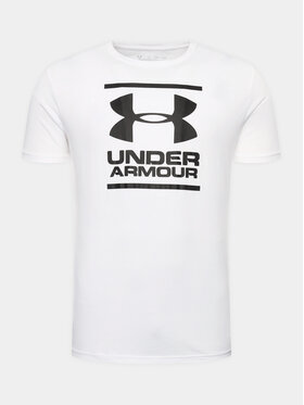 Under Armour Under Armour Φανελάκι τεχνικό Ua Gl Foundation 1326849 Λευκό Loose Fit