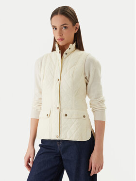 Barbour Barbour Bezrękawnik Otteburn GI0003CR31 Écru Regular Fit