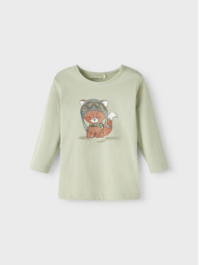 NAME IT NAME IT Majica 13205040 Zelena Regular Fit